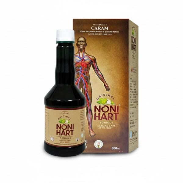 Noni Hart Tonique - Cholesterol management, B.P, Cardiac Blocks and Overall Heart Health Improvement (600ml)